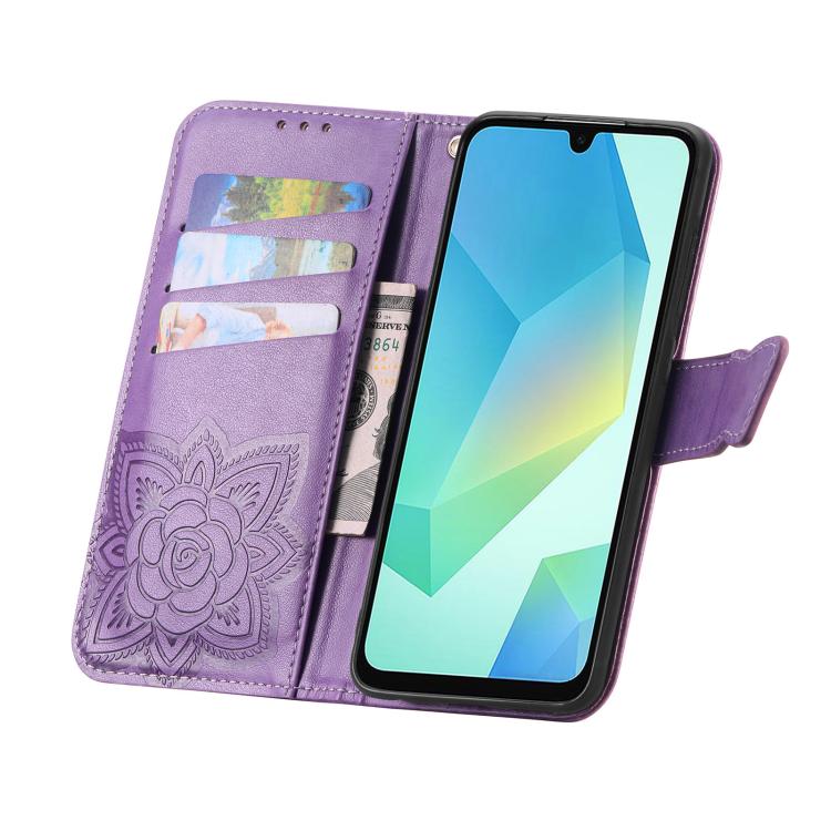 For Xiaomi 17 Butterfly Love Flower Embossed Leather Phone Case