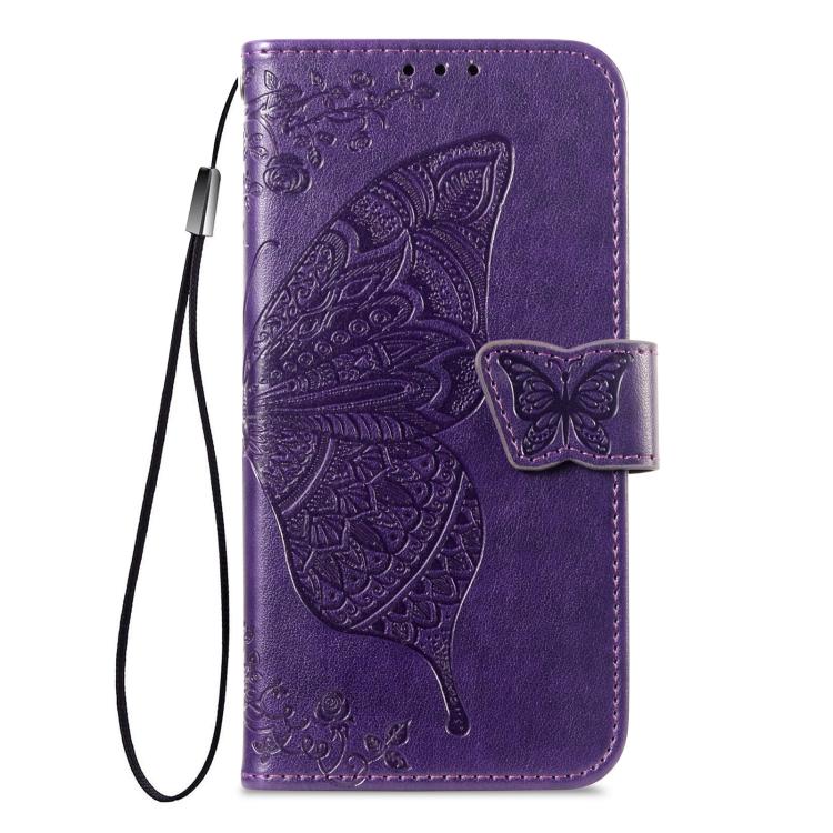 For Redmi 15C 5G / 4G Glodal 171mm Butterfly Love Flower Embossed Leather Phone Case