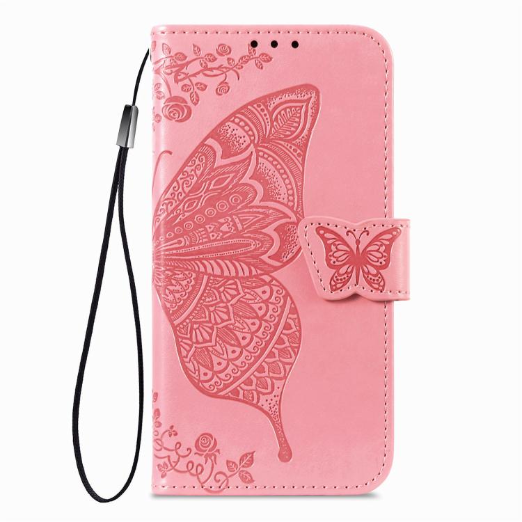 For Xiaomi 17 Pro Butterfly Love Flower Embossed Leather Phone Case