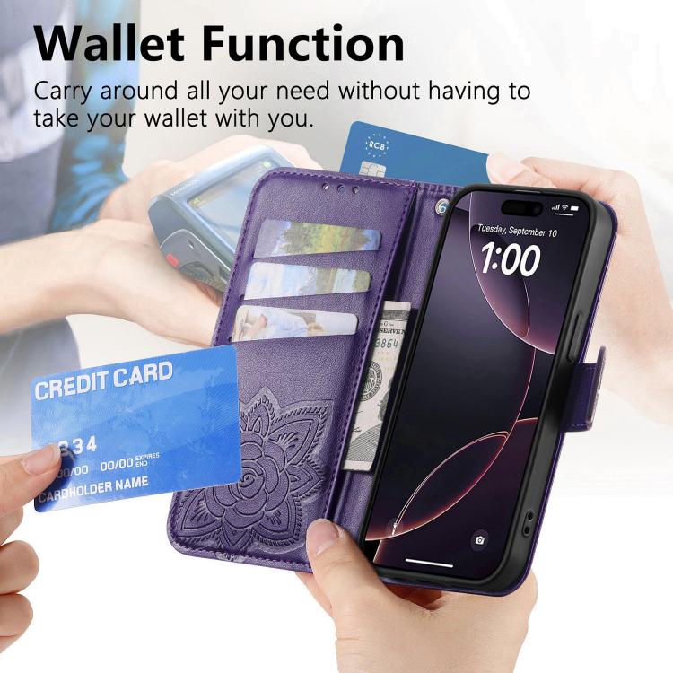 For Xiaomi 15T Pro Butterfly Love Flower Embossed Leather Phone Case