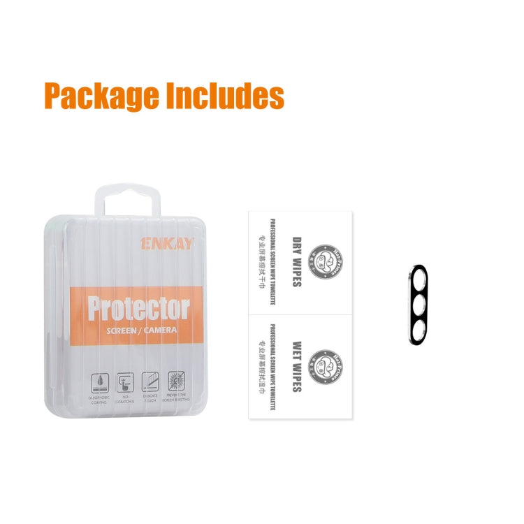 For Samsung Galaxy S24 FE 5G ENKAY Hat-Prince 9H Rear Camera Lens Tempered Glass Film