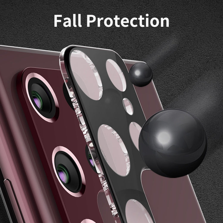 For Samsung Galaxy S25 Ultra 5G ENKAY Hat-Prince 9H Rear Camera Lens Tempered Glass Film