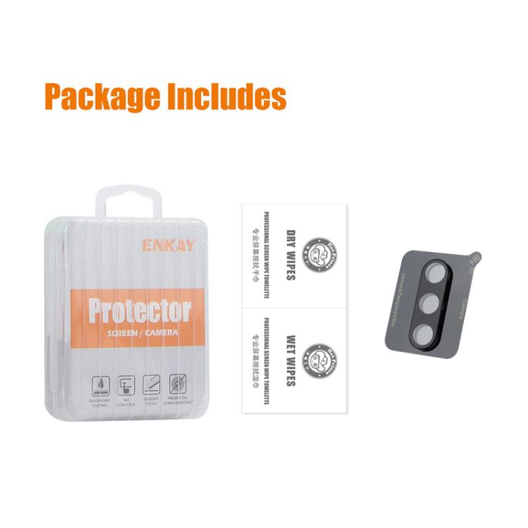 For Samsung Galaxy S26 5G ENKAY Hat-Prince 9H Rear Camera Lens Tempered Glass Film
