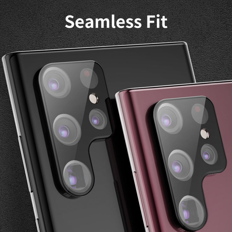 For Samsung Galaxy S25 Ultra 5G 2pcs ENKAY Hat-Prince 9H Rear Camera Lens Tempered Glass Film