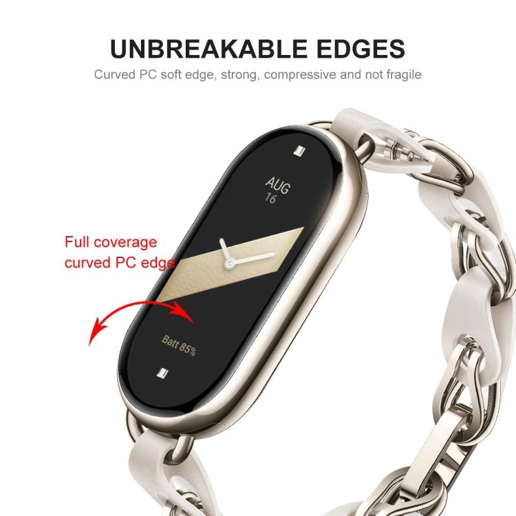 For Xiaomi Smart Band 9 1pcs ENKAY ENKAY 3D Full Coverage Soft PC Edge PMMA HD Screen Film