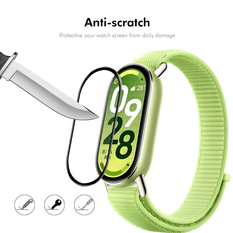 For Xiaomi Smart Band 10 1pcs ENKAY ENKAY 3D Full Coverage Soft PC Edge PMMA HD Screen Film