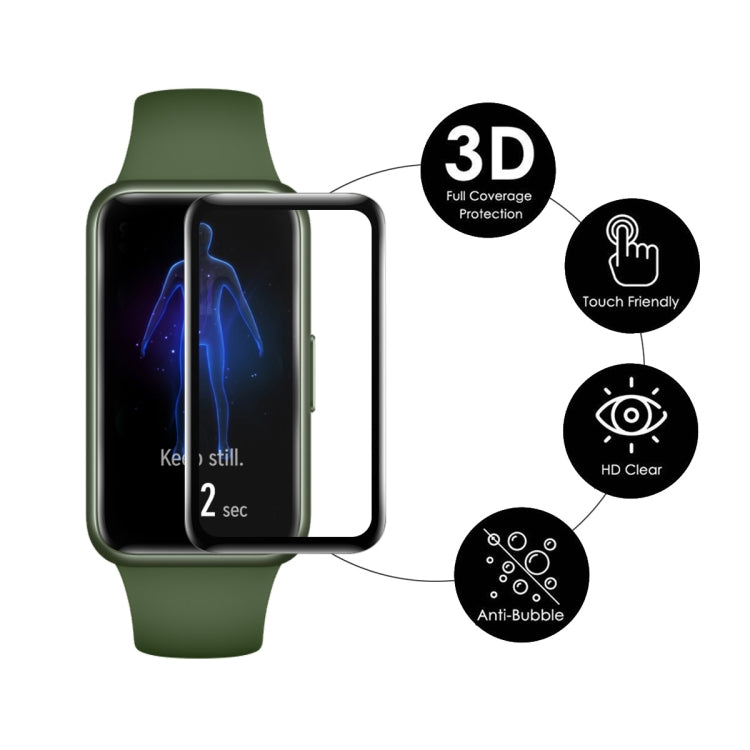 For Xiaomi Smart Band 9 Active 2pcs ENKAY ENKAY 3D Full Coverage Soft PC Edge PMMA HD Screen Film