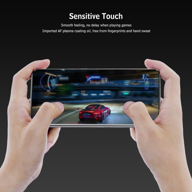 For Honor Magic7 Pro 5pcs ENKAY Hat-Prince Hot Bending Full Coverage Side Glue Tempered Glass Film