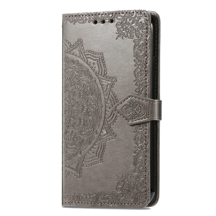 For Motorola Edge 50 Pro Mandala Flower Embossed Leather Phone Case