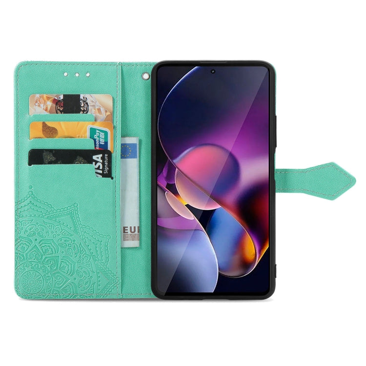 For Motorola Moto G Stylus 5G 2024 Mandala Flower Embossed Leather Phone Case