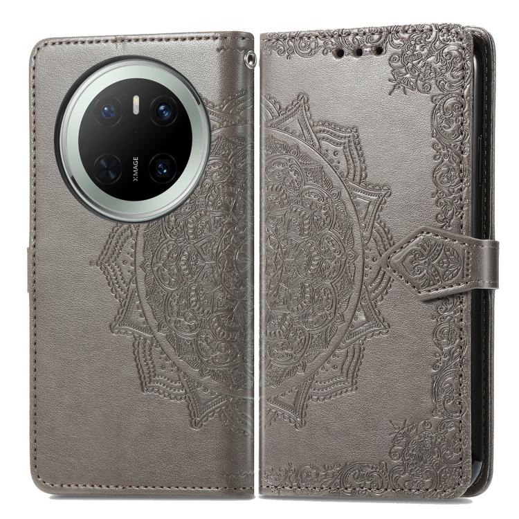 For Huawei Mate 70 Mandala Flower Embossed Leather Phone Case