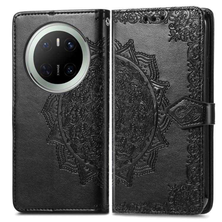 For Huawei Mate 70 Mandala Flower Embossed Leather Phone Case
