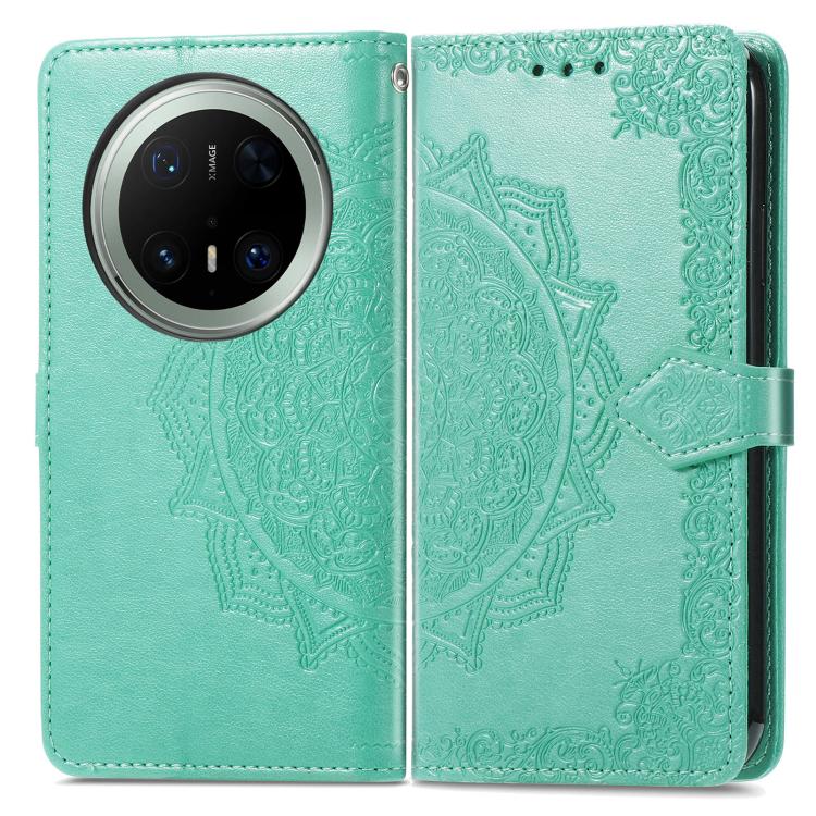 For Huawei Mate 70 Pro Mandala Flower Embossed Leather Phone Case