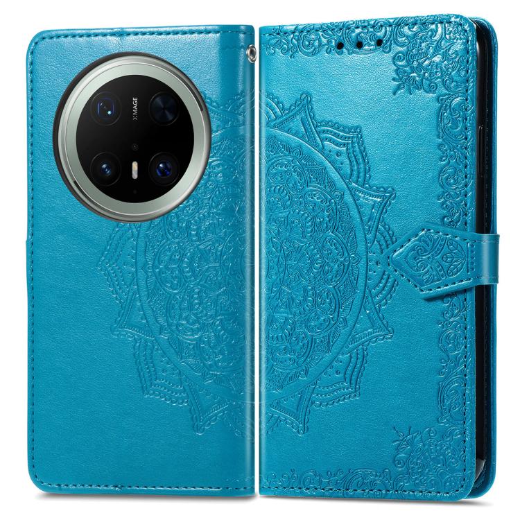 For Huawei Mate 70 Pro Mandala Flower Embossed Leather Phone Case