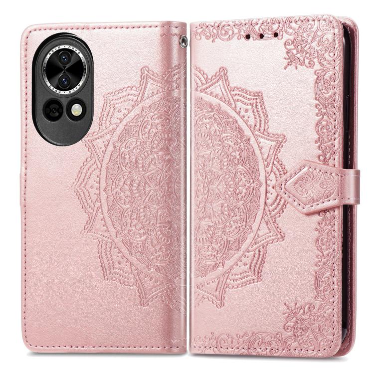 For Huawei nova 13 Mandala Flower Embossed Leather Phone Case