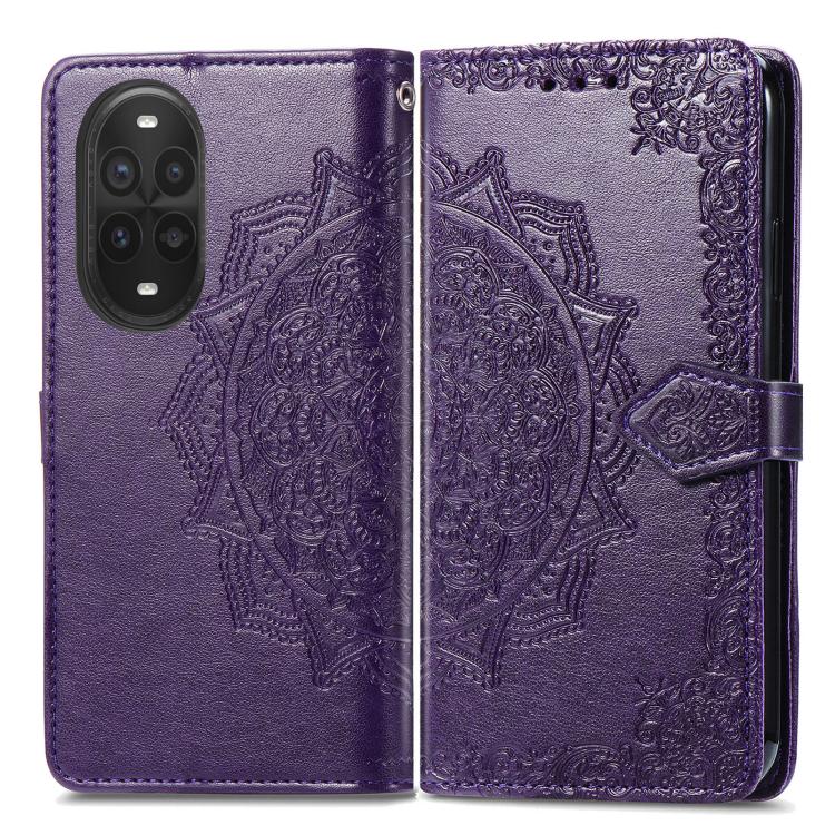 For Huawei nova 13 Pro Mandala Flower Embossed Leather Phone Case