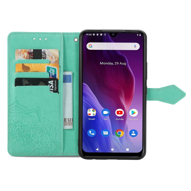 For Cubot P60 Mandala Flower Embossed Leather Phone Case