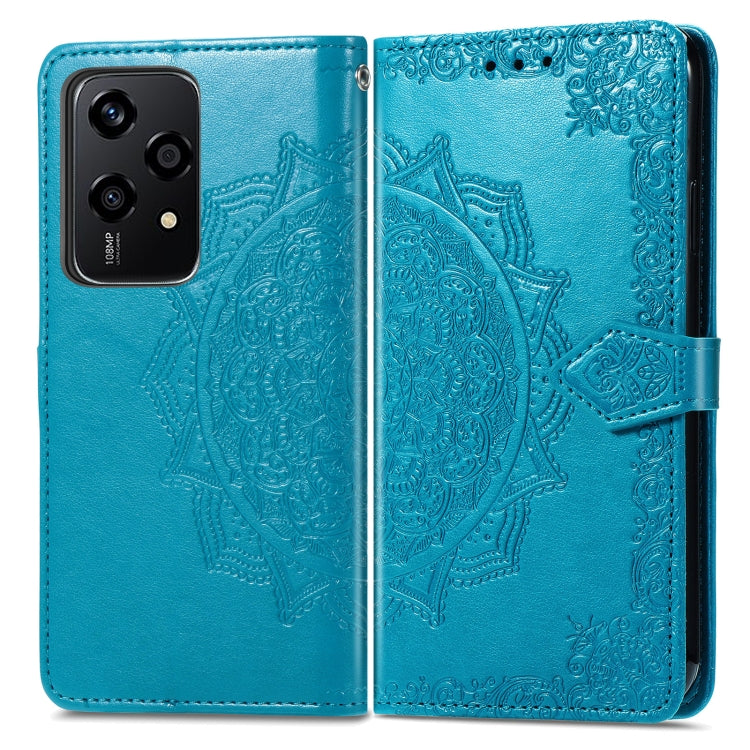 For Honor 200 Lite Global Mandala Flower Embossed Leather Phone Case