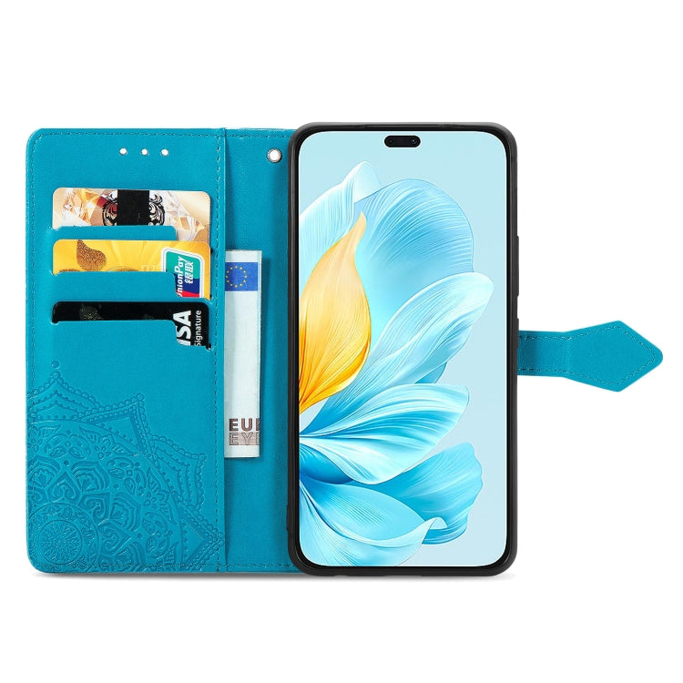 For Honor 200 Lite Global Mandala Flower Embossed Leather Phone Case