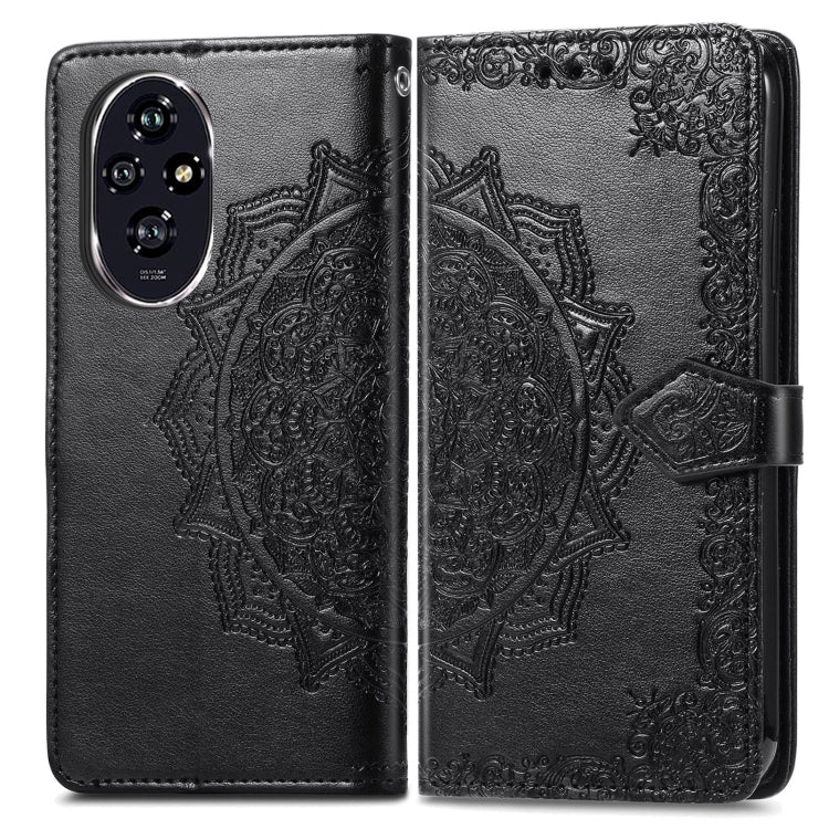 For Honor 200 Mandala Flower Embossed Leather Phone Case