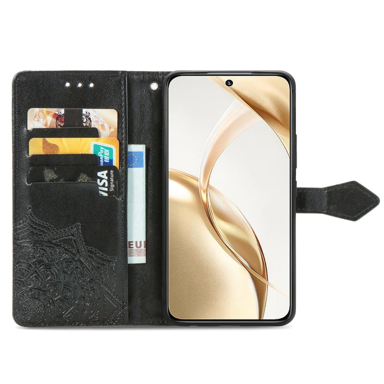 For Honor 200 Mandala Flower Embossed Leather Phone Case