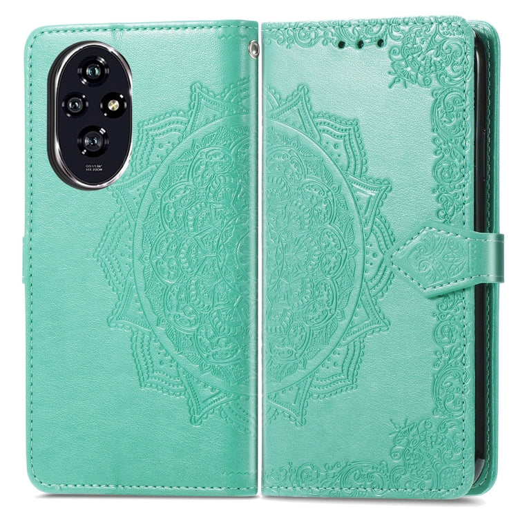 For Honor 200 Mandala Flower Embossed Leather Phone Case