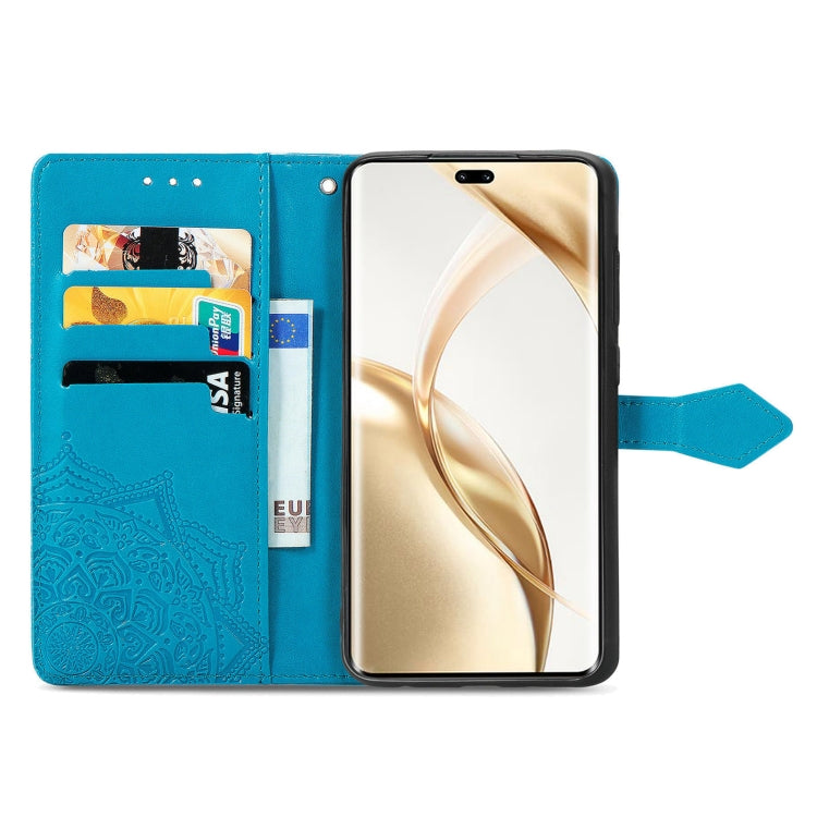 For Honor 200 Pro Mandala Flower Embossed Leather Phone Case