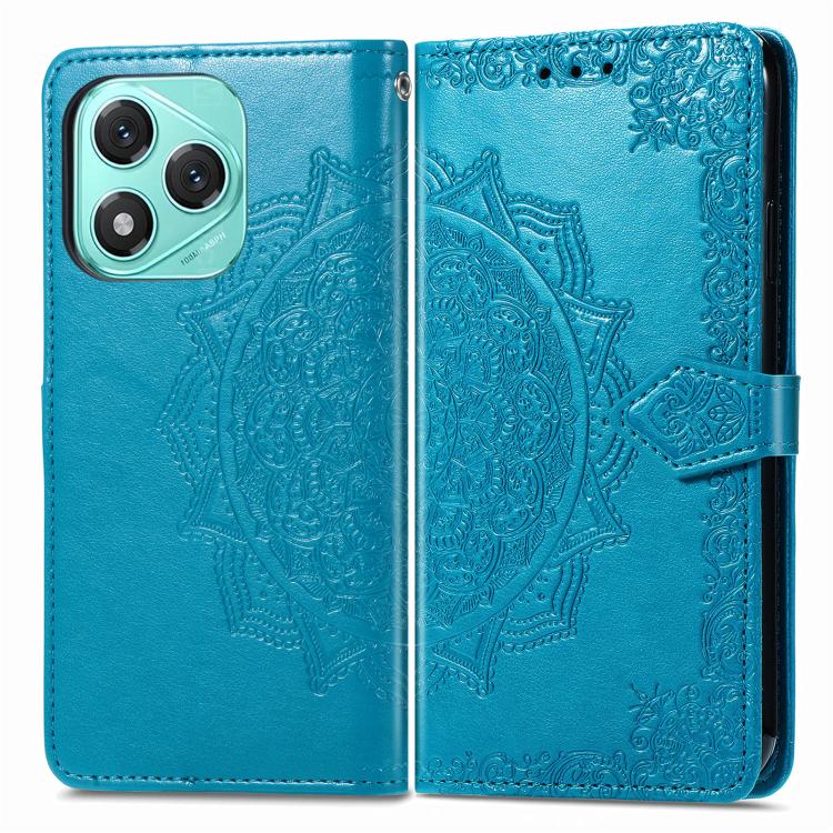 For Honor 400 Lite Global Mandala Flower Embossed Leather Phone Case