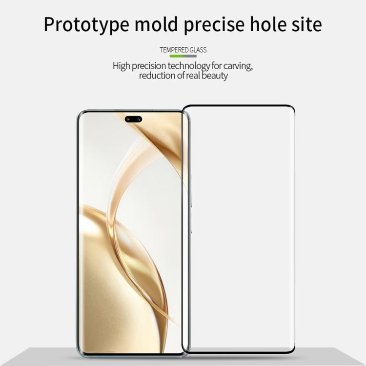 For Honor 200 PINWUYO 9H 3D Hot Bending Tempered Glass Film - Black