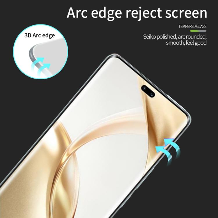 For Honor 200 PINWUYO 9H 3D Hot Bending Tempered Glass Film - Black
