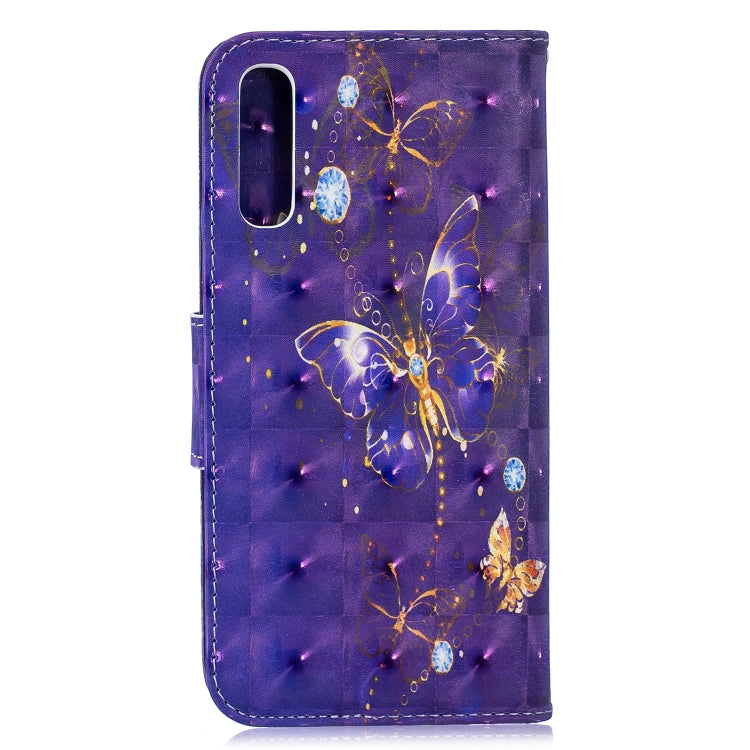 3D Colored Drawing Pattern Horizontal Flip Leather Case for Samsung Galaxy A50, with Holder & Card Slots & Wallet