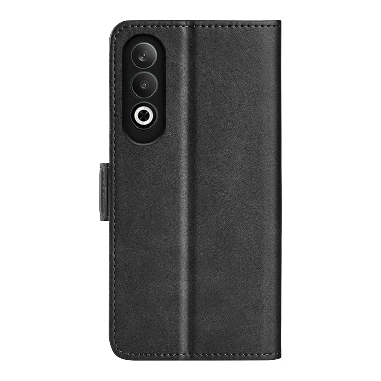 For OPPO K12 Dual-side Magnetic Buckle Horizontal Flip Leather Phone Case