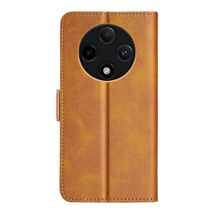 For OPPO A3 Pro 5G China Dual-side Magnetic Buckle Horizontal Flip Leather Phone Case