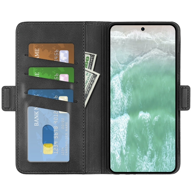 For OPPO Reno11 F 5G Dual-side Magnetic Buckle Horizontal Flip Leather Phone Case