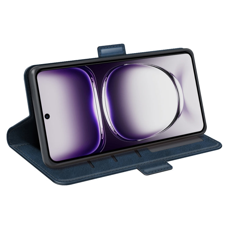 For OPPO Reno12 Pro 5G Global Dual-side Magnetic Buckle Horizontal Flip Leather Phone Case