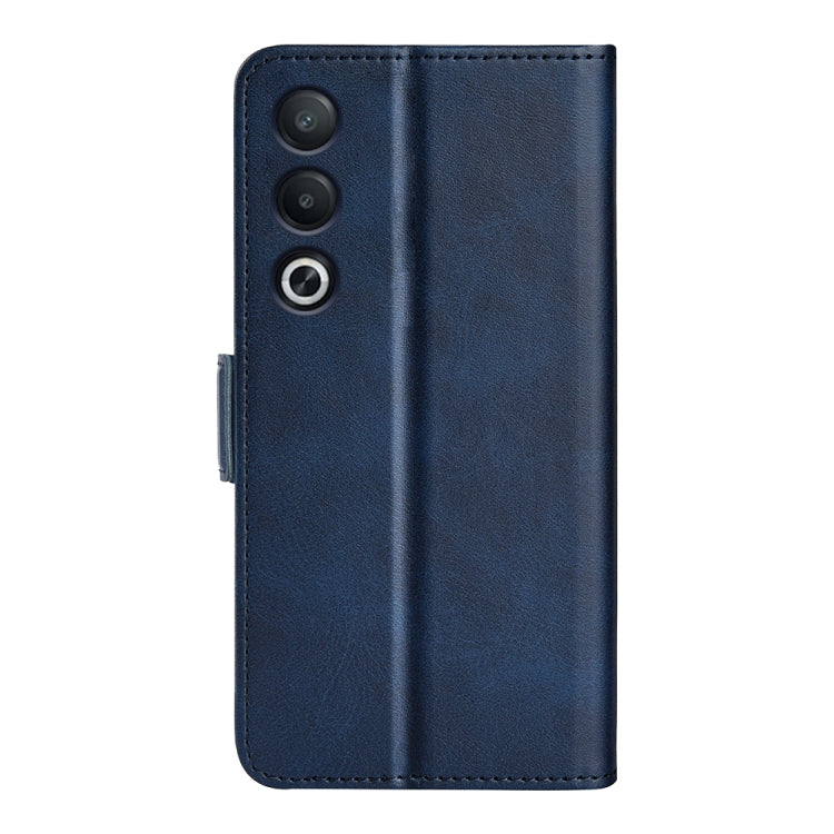 For OPPO A3 Pro Global Dual-side Magnetic Buckle Horizontal Flip Leather Phone Case