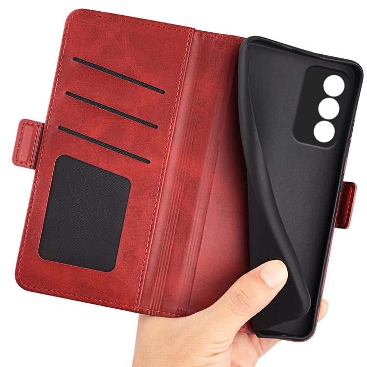For OPPO A3 Pro Global Dual-side Magnetic Buckle Horizontal Flip Leather Phone Case