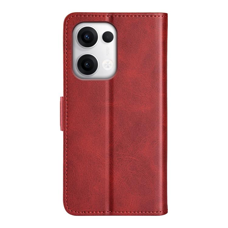 For OPPO Reno13 5G Dual-side Magnetic Buckle Horizontal Flip Leather Phone Case
