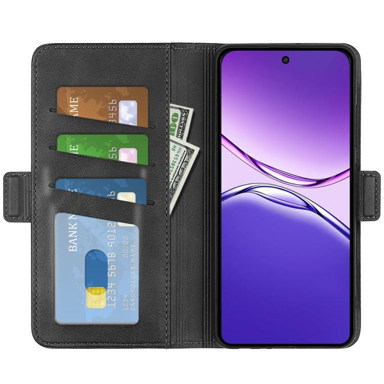 For OPPO F29 Pro 5G Dual-side Magnetic Buckle Horizontal Flip Leather Phone Case