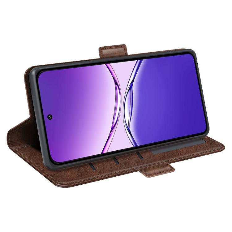 For OPPO F29 Pro 5G Dual-side Magnetic Buckle Horizontal Flip Leather Phone Case