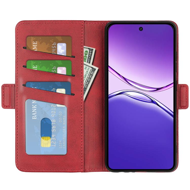 For OPPO F29 Pro 5G Dual-side Magnetic Buckle Horizontal Flip Leather Phone Case