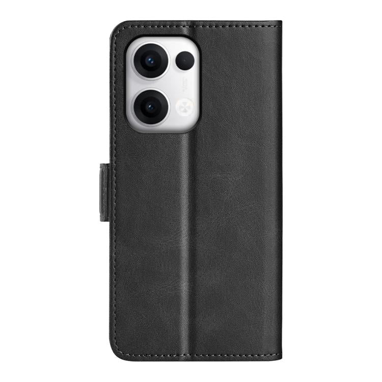 For OPPO Reno13 Pro 5G Dual-side Magnetic Buckle Horizontal Flip Leather Phone Case