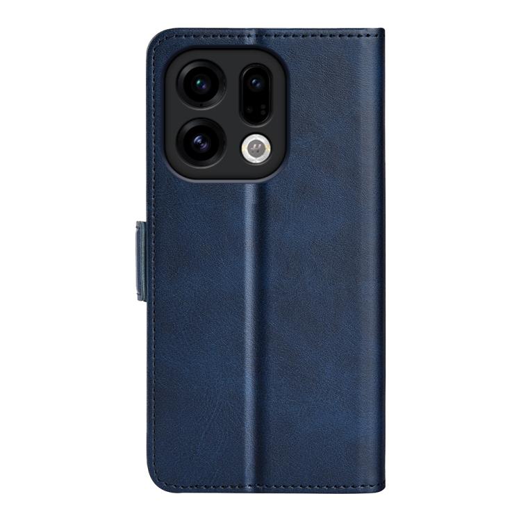 For OPPO Find X9 Dual-side Magnetic Buckle Horizontal Flip Leather Phone Case
