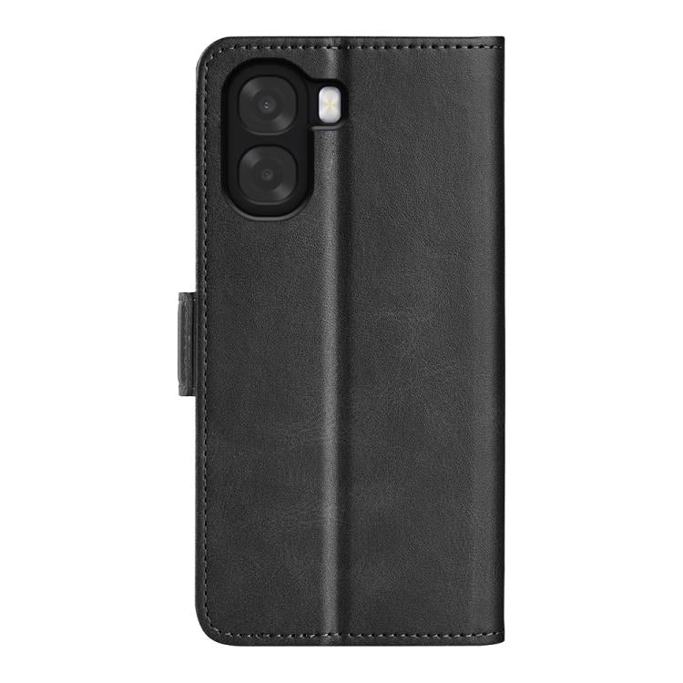 For OPPO A6x 4G / 5G Dual-side Magnetic Buckle Horizontal Flip Leather Phone Case