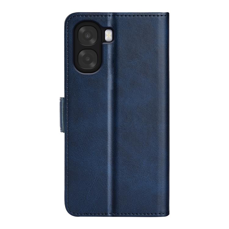 For OPPO A6x 4G / 5G Dual-side Magnetic Buckle Horizontal Flip Leather Phone Case
