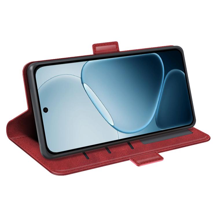 For OPPO A6x 4G / 5G Dual-side Magnetic Buckle Horizontal Flip Leather Phone Case