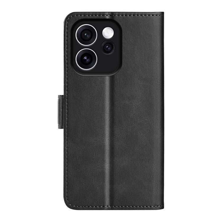 For OPPO Reno15 F 5G Dual-side Magnetic Buckle Horizontal Flip Leather Phone Case