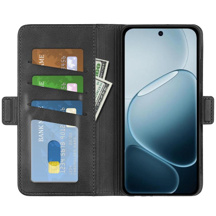 For OPPO A6 Pro 5G Global / F31 5G Dual-side Magnetic Buckle Horizontal Flip Leather Phone Case