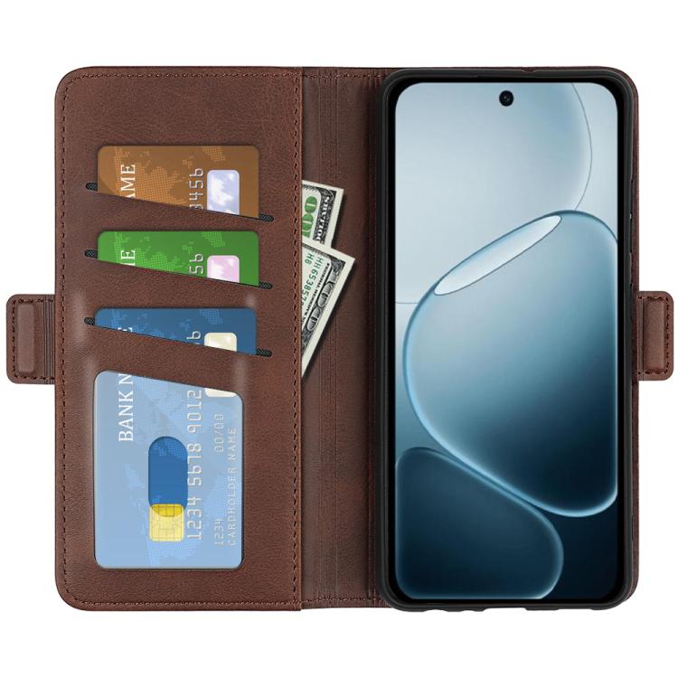 For OPPO A6 Pro 5G Global / F31 5G Dual-side Magnetic Buckle Horizontal Flip Leather Phone Case