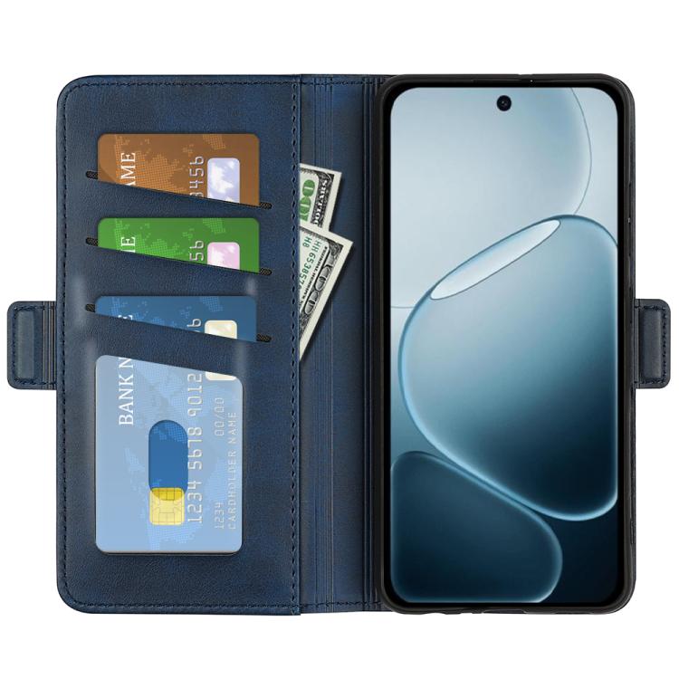 For OPPO A6 Pro 5G Global / F31 5G Dual-side Magnetic Buckle Horizontal Flip Leather Phone Case
